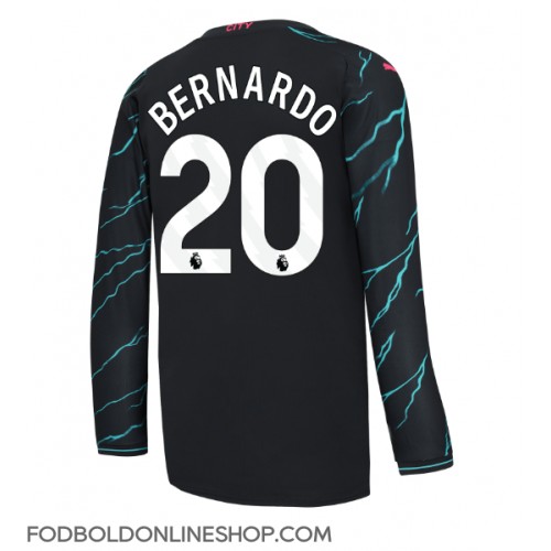 Manchester City Bernardo Silva #20 Tredjetrøje 2023-24 Langærmet